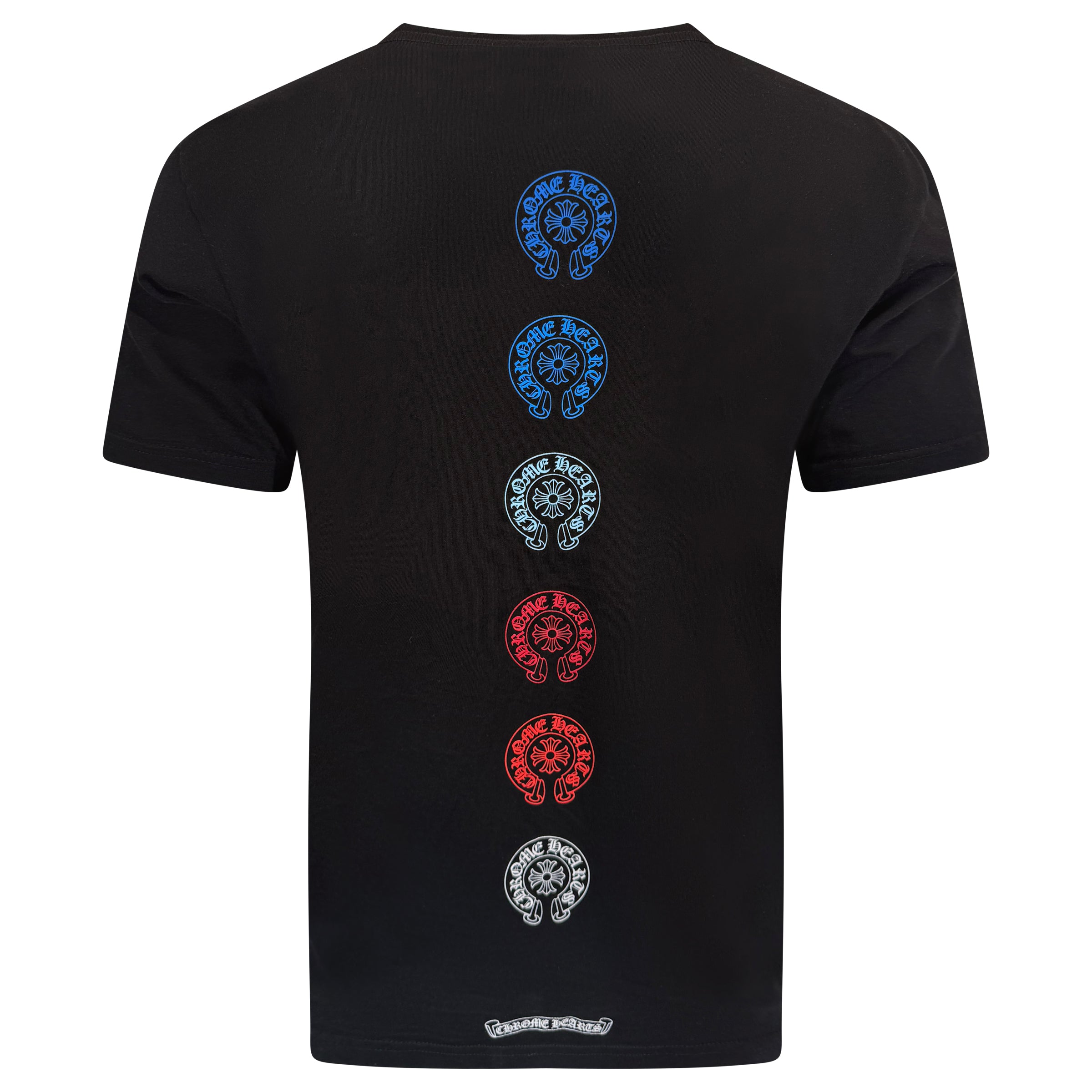 CHROME HEARTS LOGO BLACK T SHIRT - XL | PRE OWNED