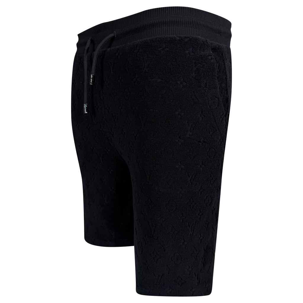 LOUIS VUITTON MONOGRAM FRENCH TERRY SHORTS  - SMALL (FITS MEDIUM) | PRE OWNED