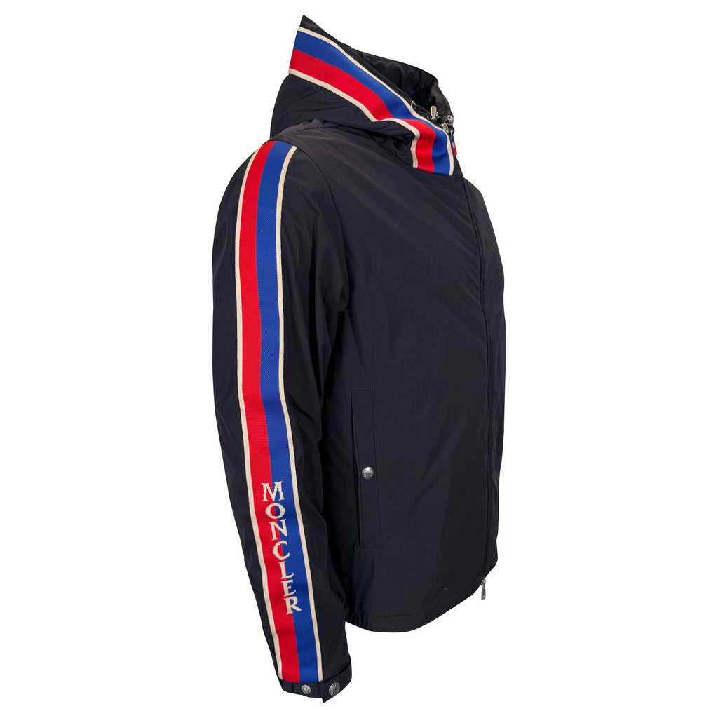 MONCLER RUKBAT NAVY WINDBREAKER - SIZE 2  (S/M) | PRE OWNED