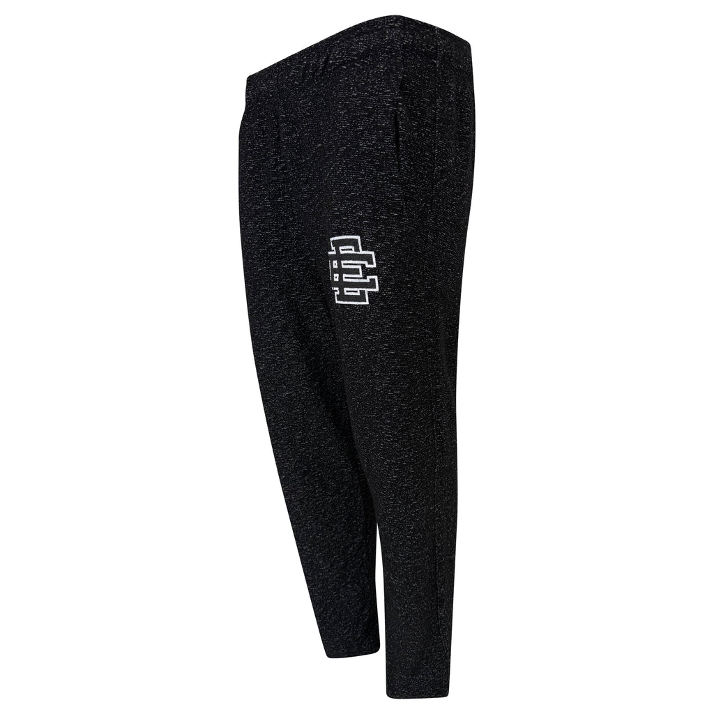 ERIC EMANUEL BLACK BOUCLE TRACK PANTS - XL | PRE OWNED
