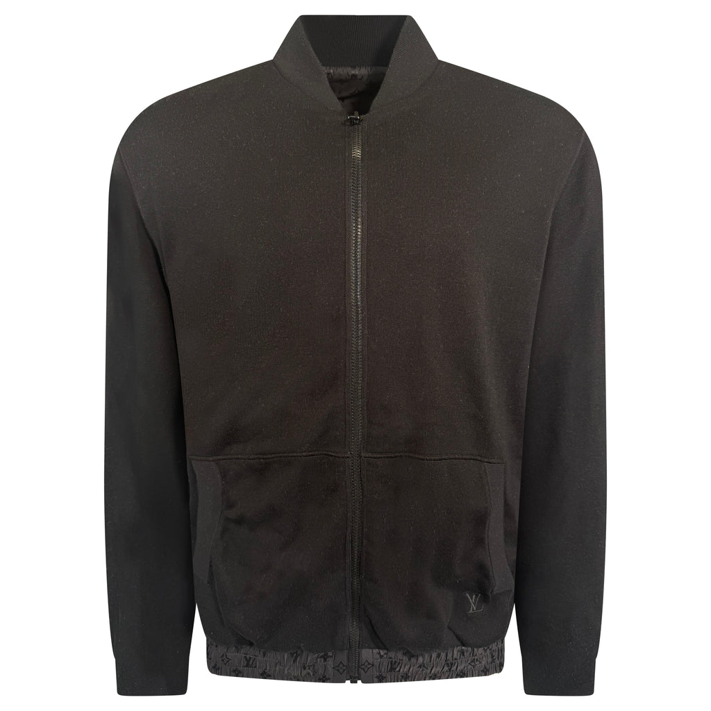 LOUIS VUITTON REVERISBLE MONOGRAM JACKET BLACK - FITS XXL | PRE OWNED