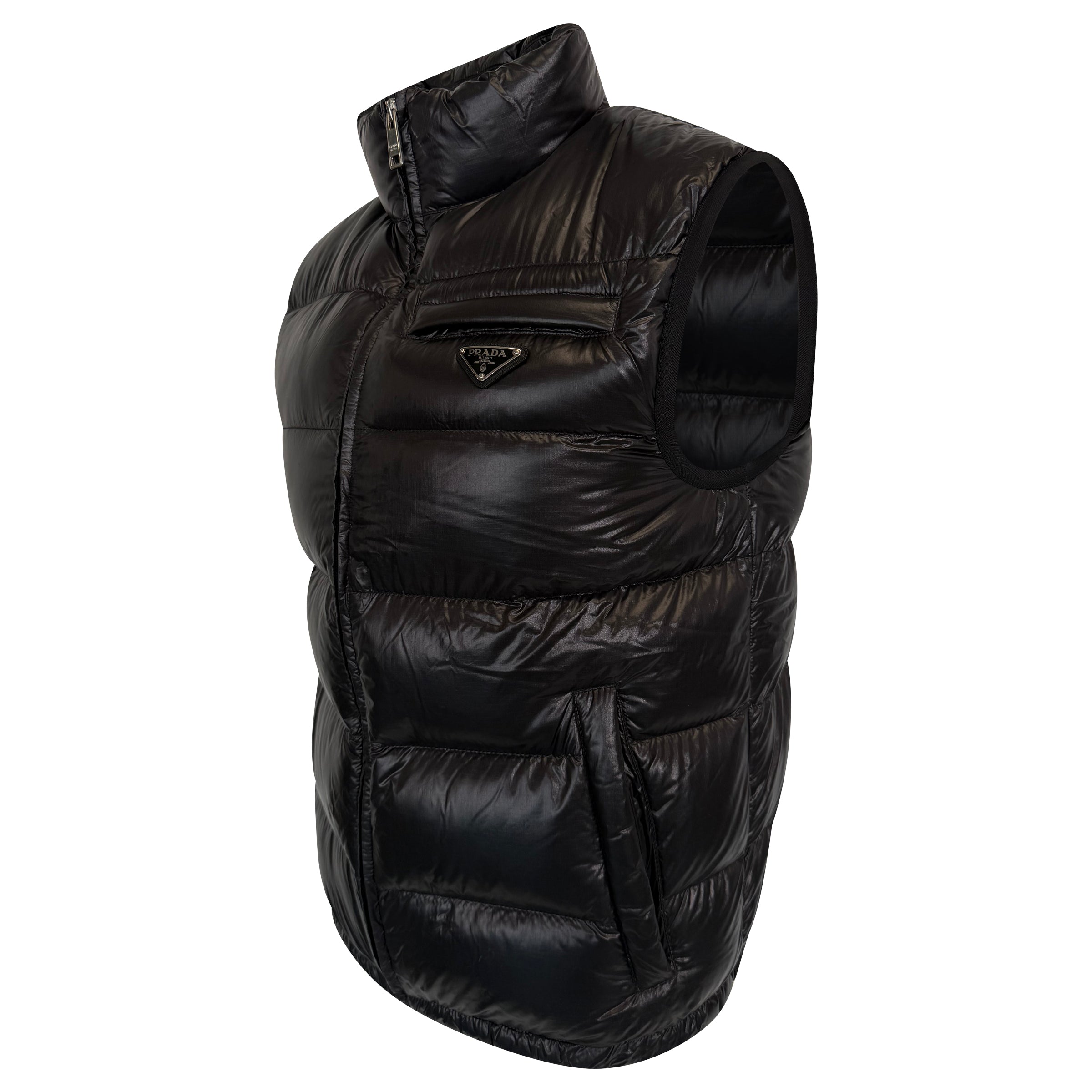 PRADA BLACK BADGE GILET - LARGE (Fits Medium) | PRE OWNED