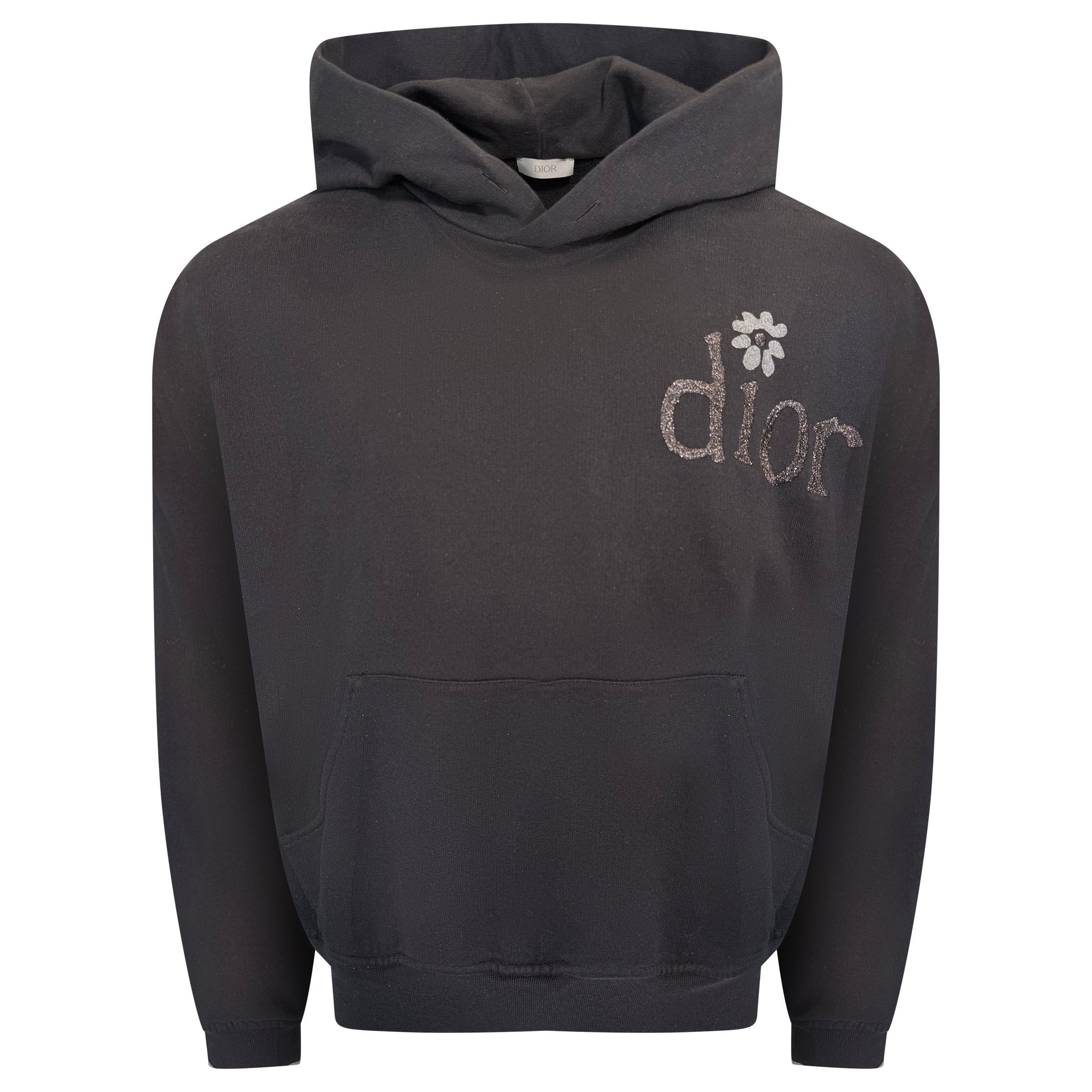 DIOR BLACK HOODIE - MEDIUM | PRE OWNED