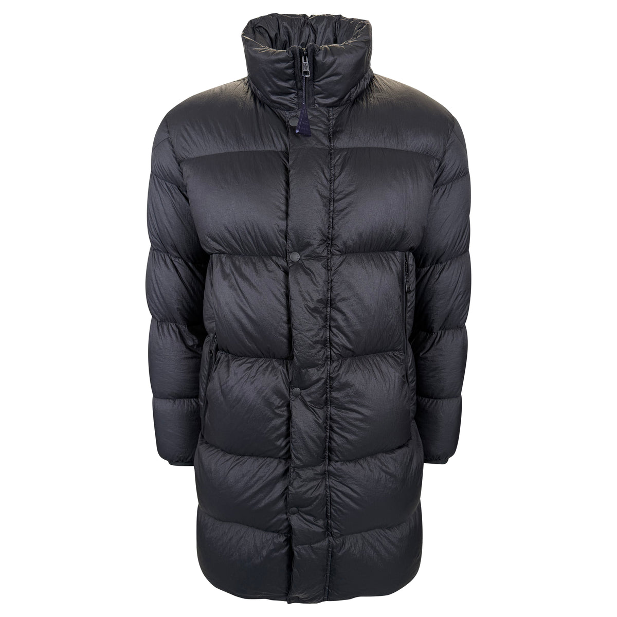 MONCLER LECHAUD CRINKLE NYLON PUFFER JACKET - SIZE 3 (Large) | PRE OWNED