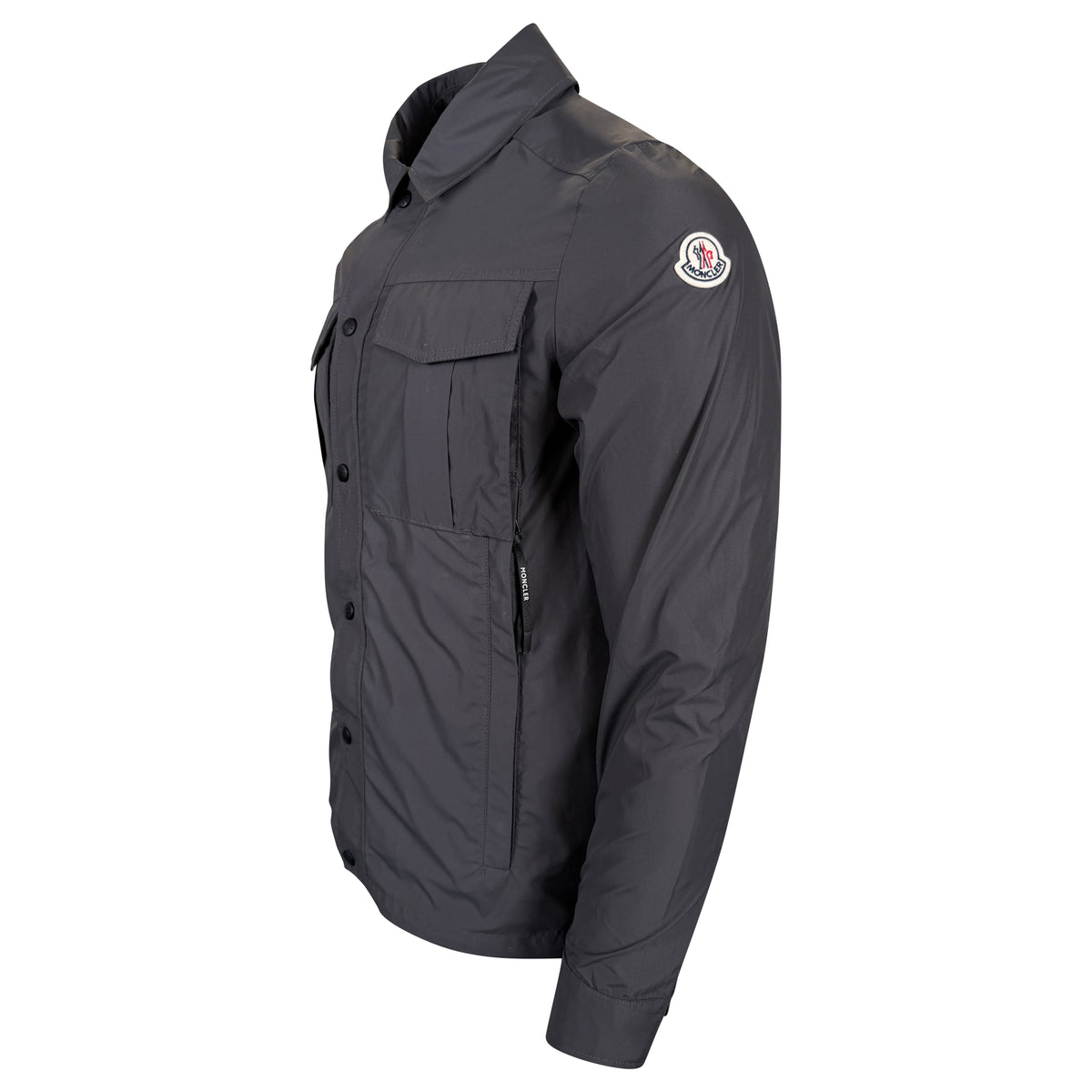 MONCLER FREMA OVER SHIRT JACKET GREY - SIZE 3 (M) | PRE OWNED