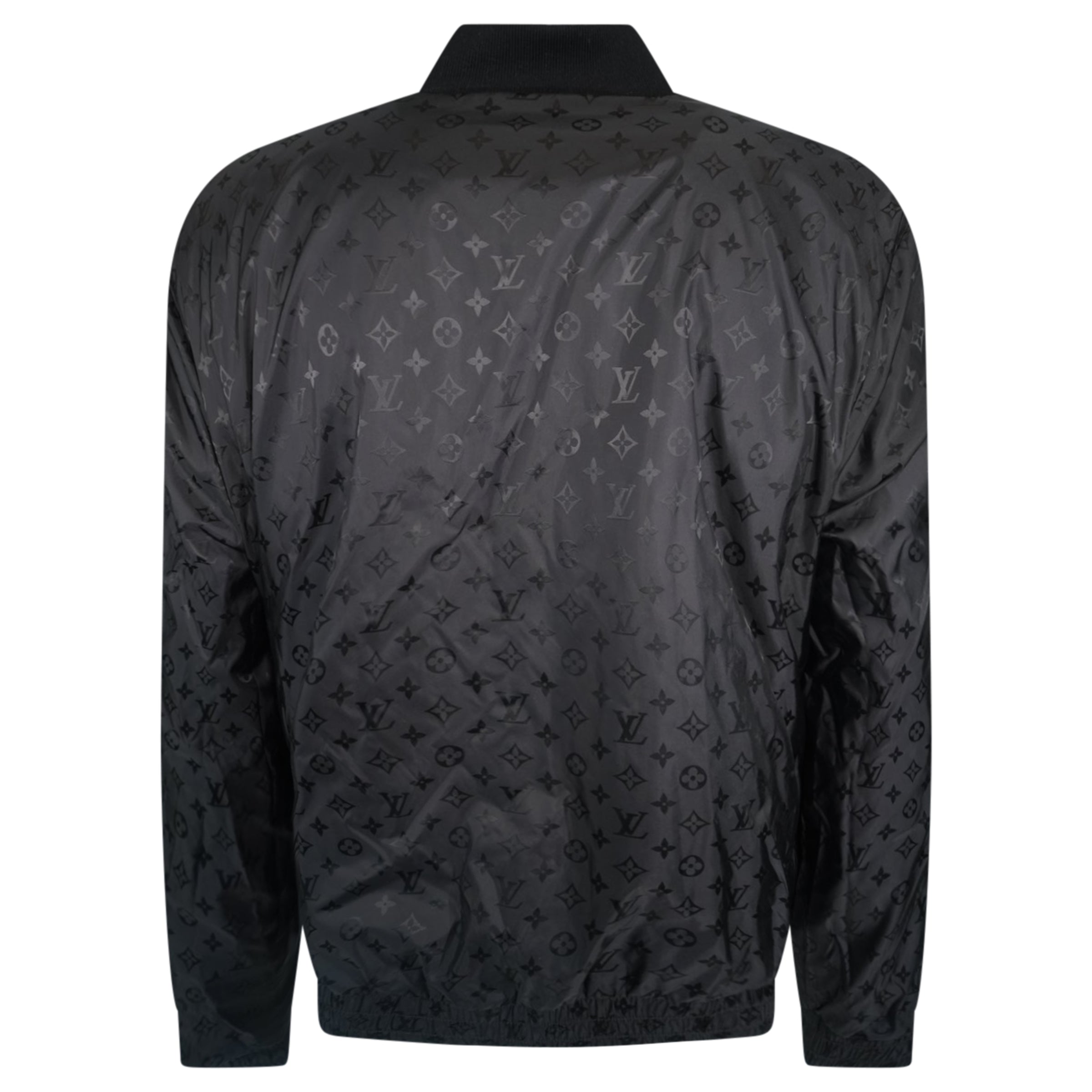 LOUIS VUITTON REVERISBLE MONOGRAM JACKET BLACK - FITS XXL | PRE OWNED