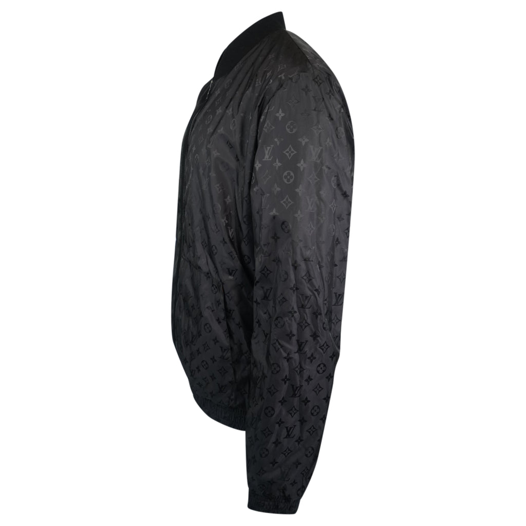 LOUIS VUITTON REVERISBLE MONOGRAM JACKET BLACK - FITS XXL | PRE OWNED