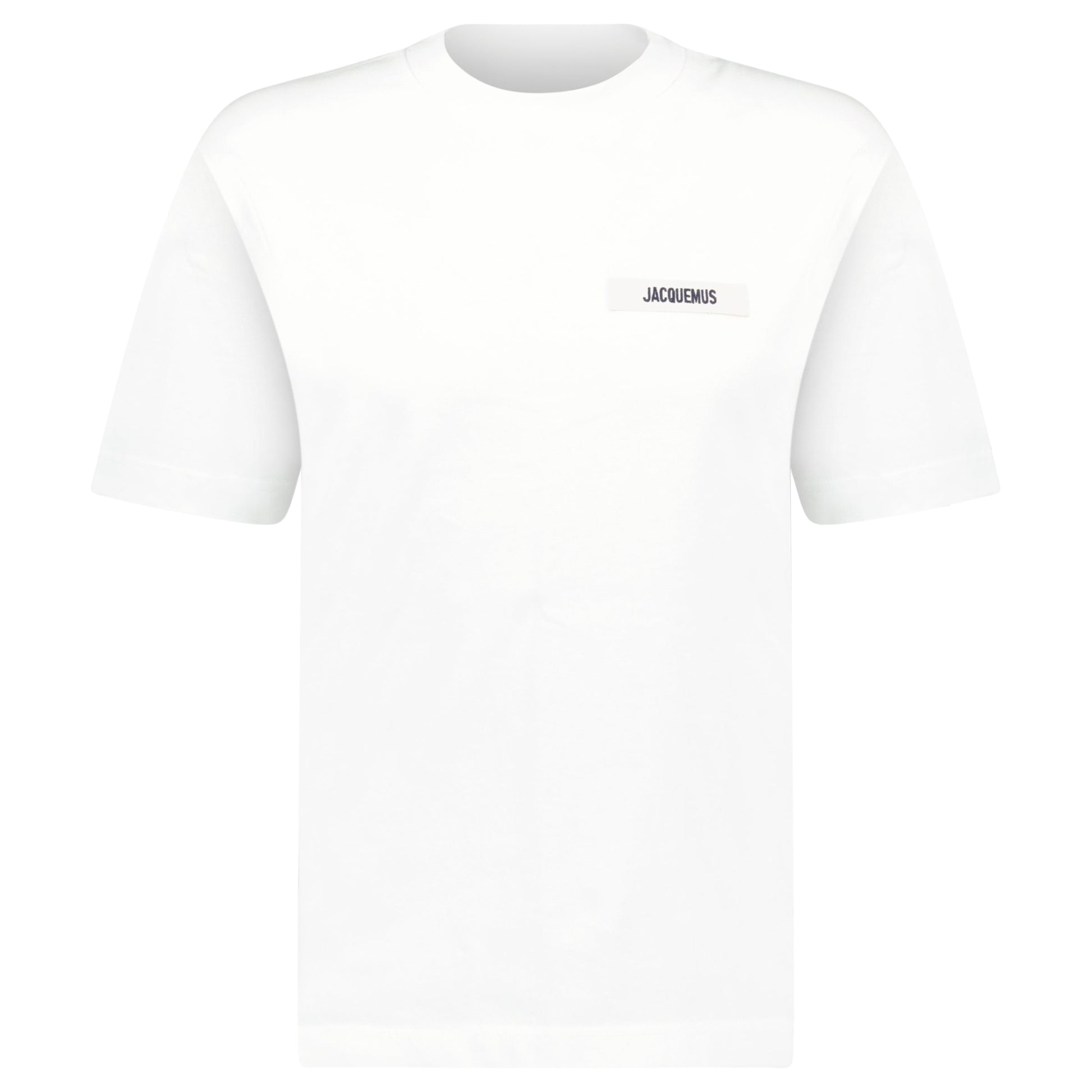 JACQUEMUS T SHIRT WHITE - SMALL - Affluent ArchivesUsed HIGH END DESIGNER CLOTHING