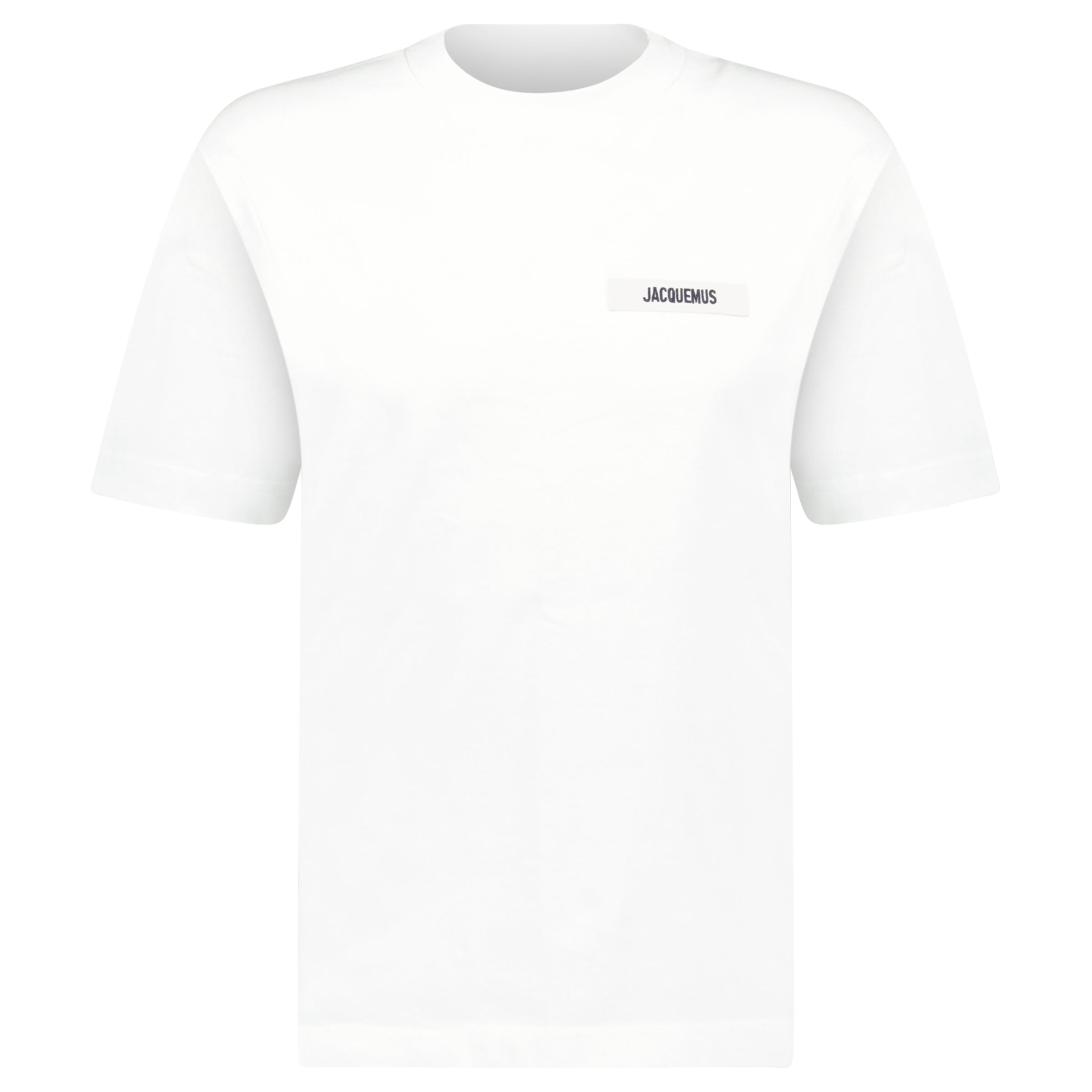 JACQUEMUS T SHIRT WHITE - SMALL - Affluent ArchivesUsed HIGH END DESIGNER CLOTHING