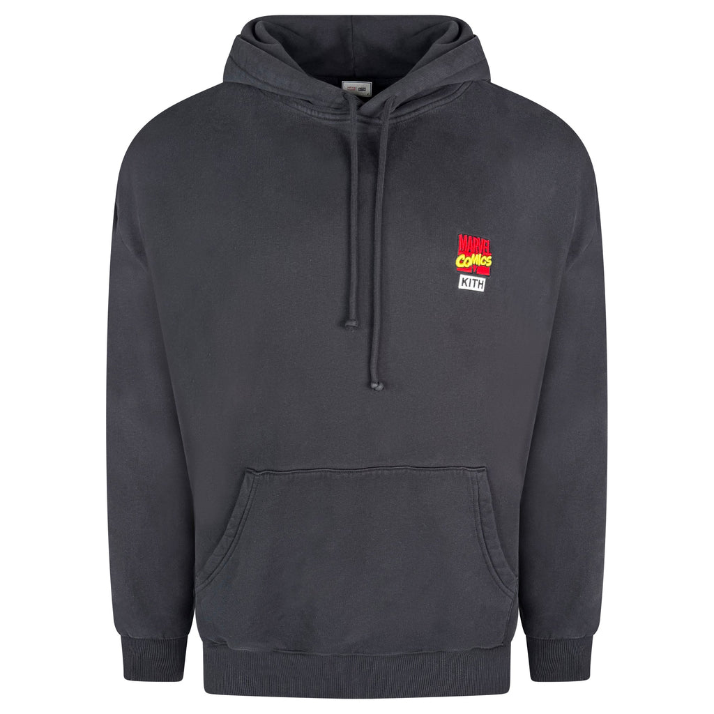 KITH BLACK COMIC HOODIE - XL - Affluent ArchivesUsed HIGH END DESIGNER CLOTHING