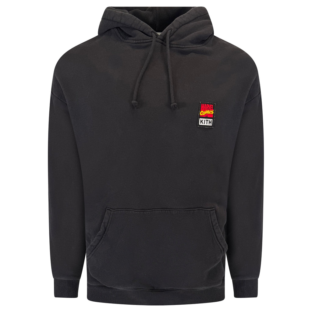 KITH BLACK COMIC HOODIE - XL | PRE OWNED - Affluent ArchivesUsed HIGH END DESIGNER CLOTHING