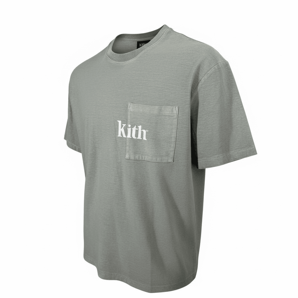 KITH MINT GREEN LOGO POCKET T SHIRT - XL (Fits XXL) NEW - Affluent ArchivesUsed HIGH END DESIGNER CLOTHING
