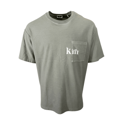 Kith Mint Green Logo Pocket T-Shirt - XL (Fits XXL) New