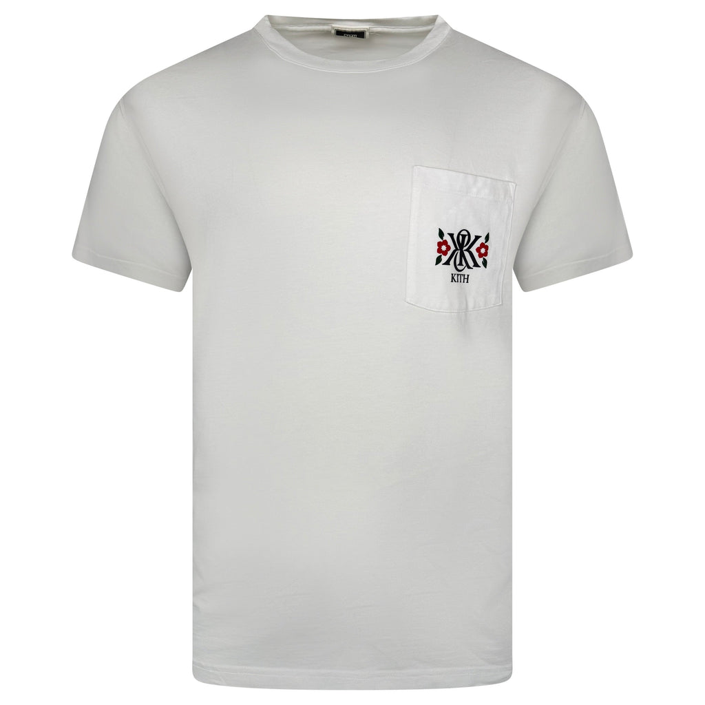 KITH WHITE T SHIRT - LARGE - Affluent ArchivesUsed HIGH END DESIGNER CLOTHING