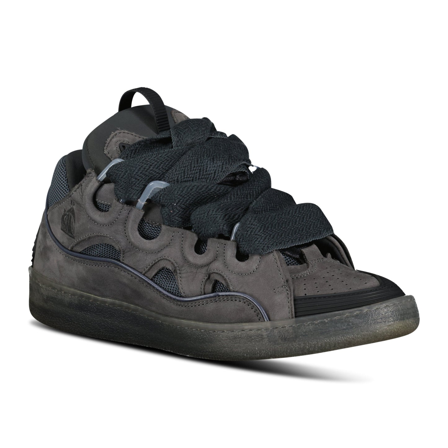 LANVIN CURB TRAINER DARK GREY - UK 8 (42) - Affluent ArchivesUsed HIGH END DESIGNER CLOTHING