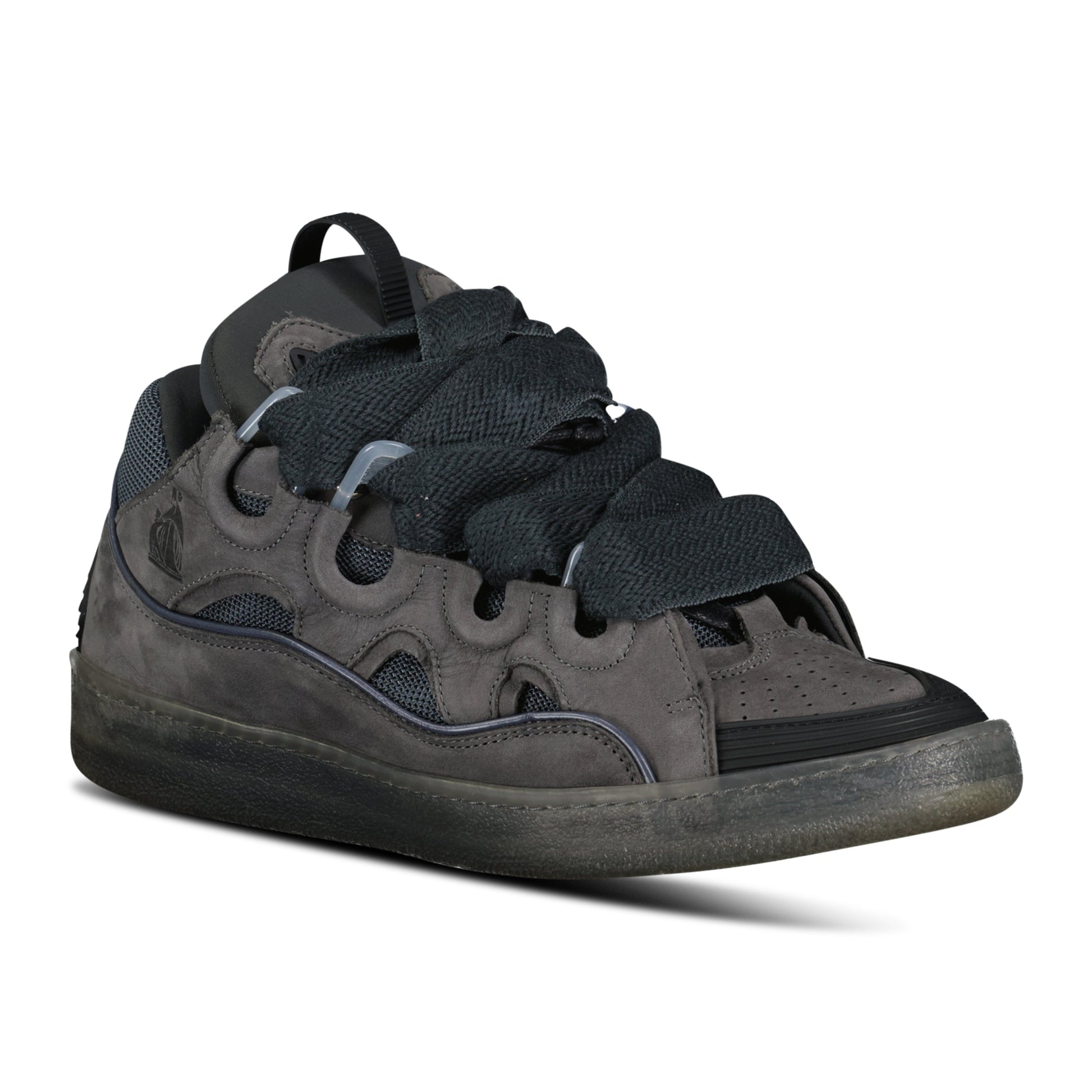 LANVIN CURB TRAINER DARK GREY - UK 8 (42) - Affluent ArchivesUsed HIGH END DESIGNER CLOTHING
