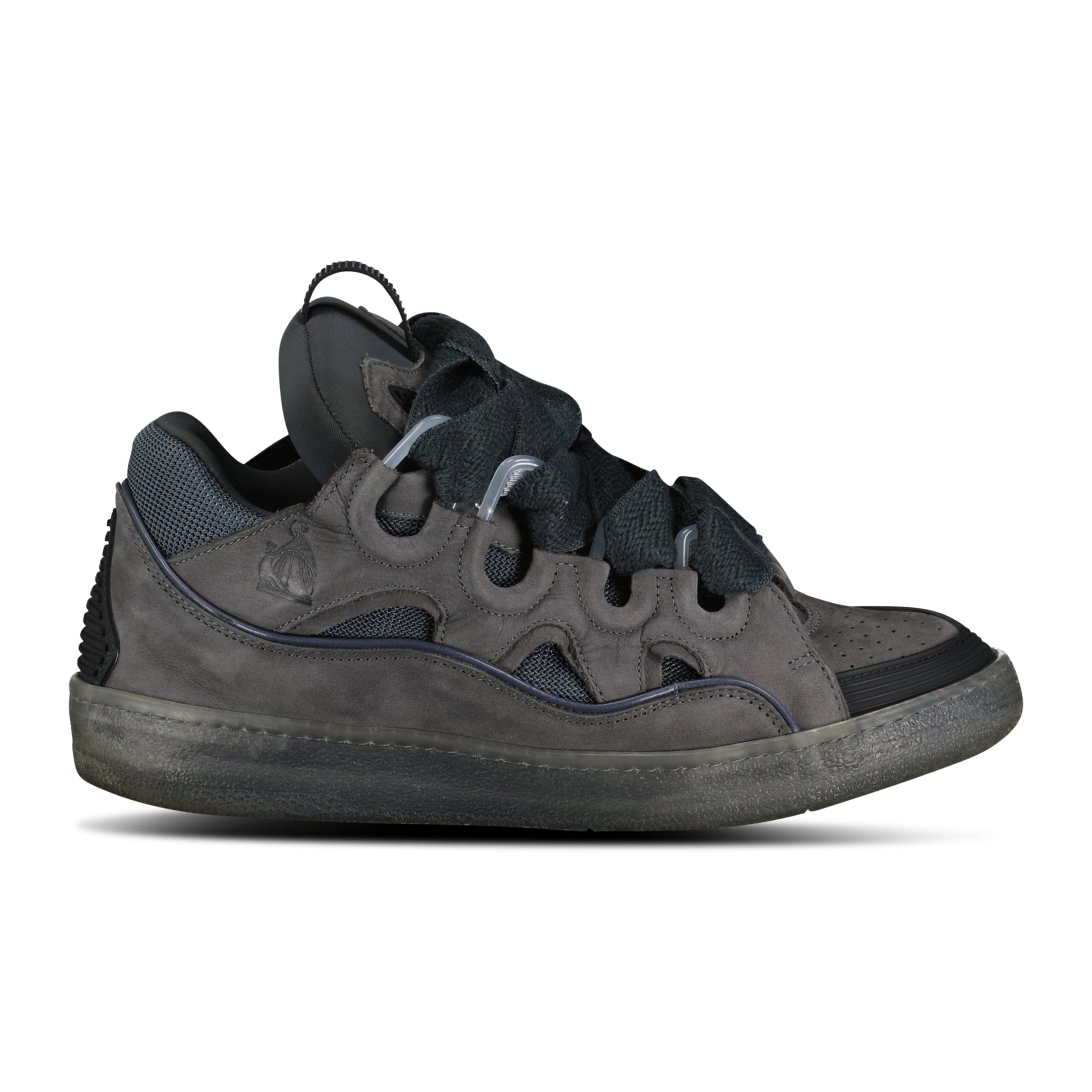 LANVIN CURB TRAINER DARK GREY - UK 8 (42) - Affluent ArchivesUsed HIGH END DESIGNER CLOTHING