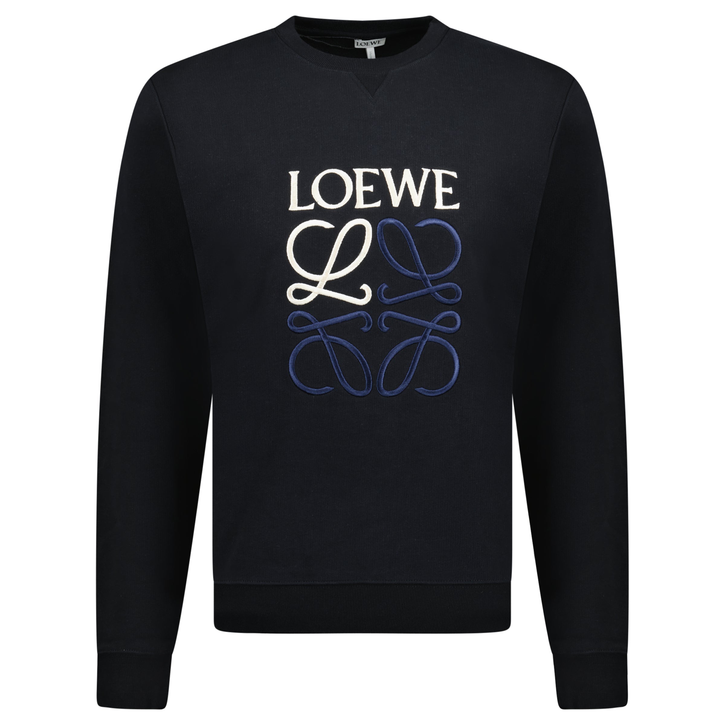 LOEWE BLACK LOGO SWEATSHIRT - MEDIUM (NEW WITH TAGS) - Affluent ArchivesUsed HIGH END DESIGNER CLOTHING