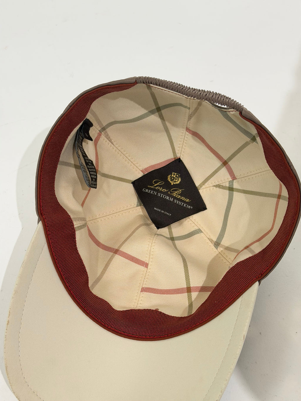 LORO PIANA BEIGE CAP - SMALL| PRE OWNED - Affluent ArchivesUsed HIGH END DESIGNER CLOTHING