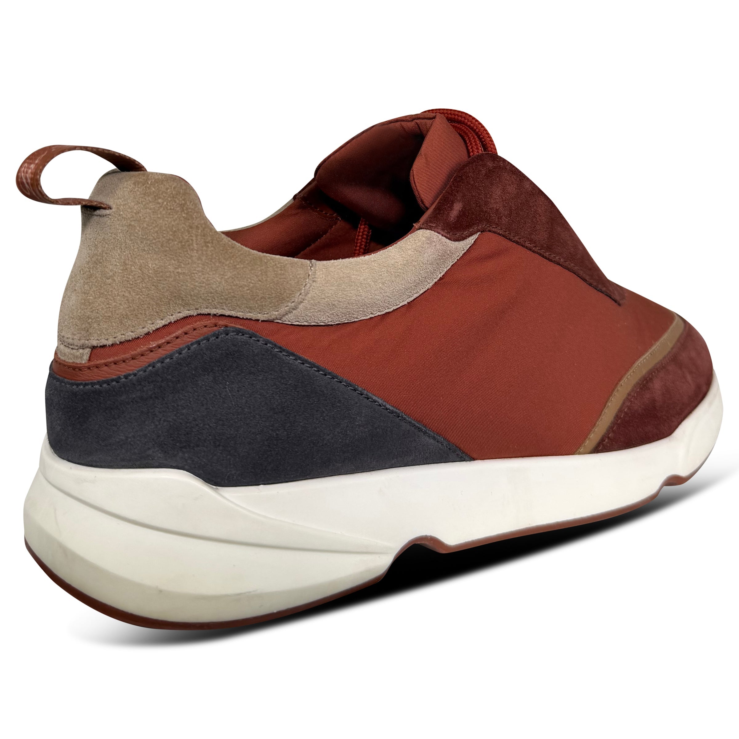 LORO PIANA MODULAR WALK BERGUNDY - UK 7.5 (Fits 8) | PRE OWNED - Affluent ArchivesUsed HIGH END DESIGNER CLOTHING