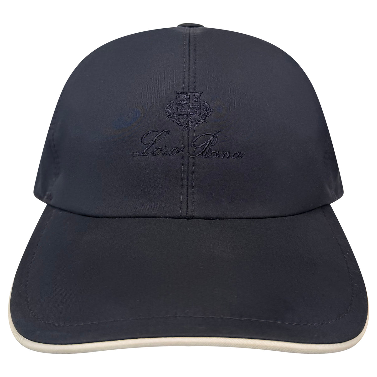 LORO PIANA NAVY NYLON CAP - LARGE | PRE OWNED - Affluent ArchivesUsed HIGH END DESIGNER CLOTHING