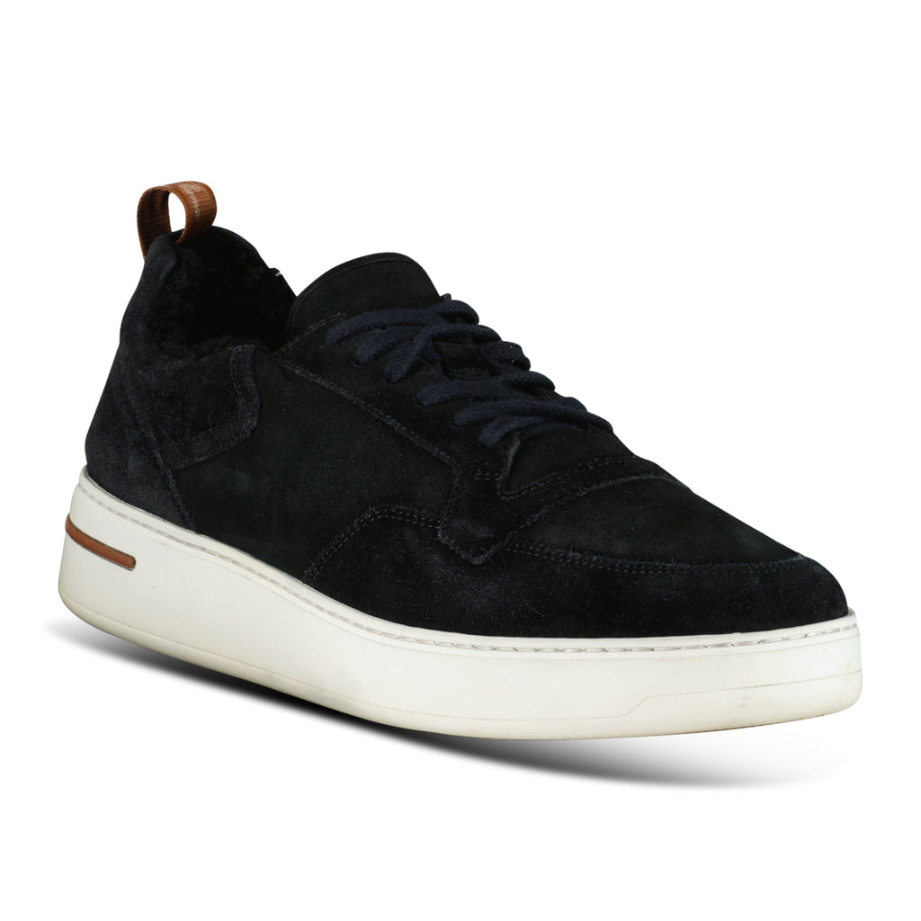 LORO PIANA NEWPORT WALK SNEAKER NAVY - UK 8 (Fits 9) - Affluent ArchivesUsed HIGH END DESIGNER CLOTHING