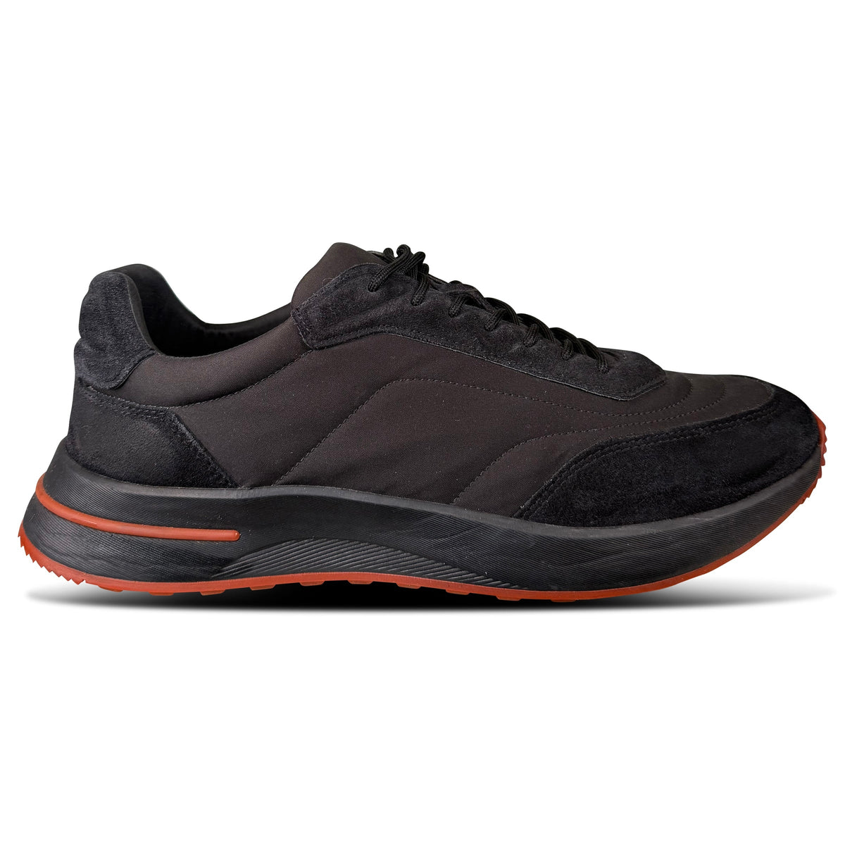 LORO PIANA WEEKEND WALK BLACK TRAINER - UK 9 (Fits 9.5) | PRE OWNED - Affluent ArchivesUsed HIGH END DESIGNER CLOTHING