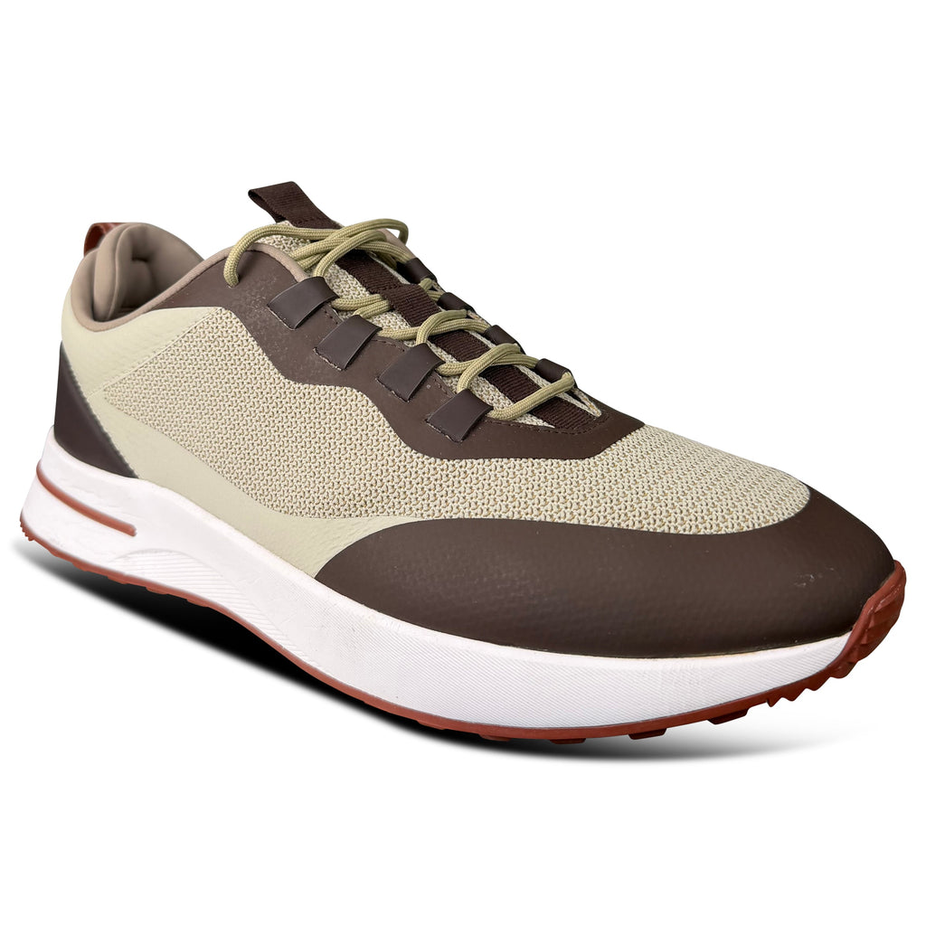 LORO PIANA WEEKEND WALK EVO BROWN / BEIGE TRAINER - UK 10.5 (Fits 11) | PRE OWNED - Affluent ArchivesUsed HIGH END DESIGNER CLOTHING