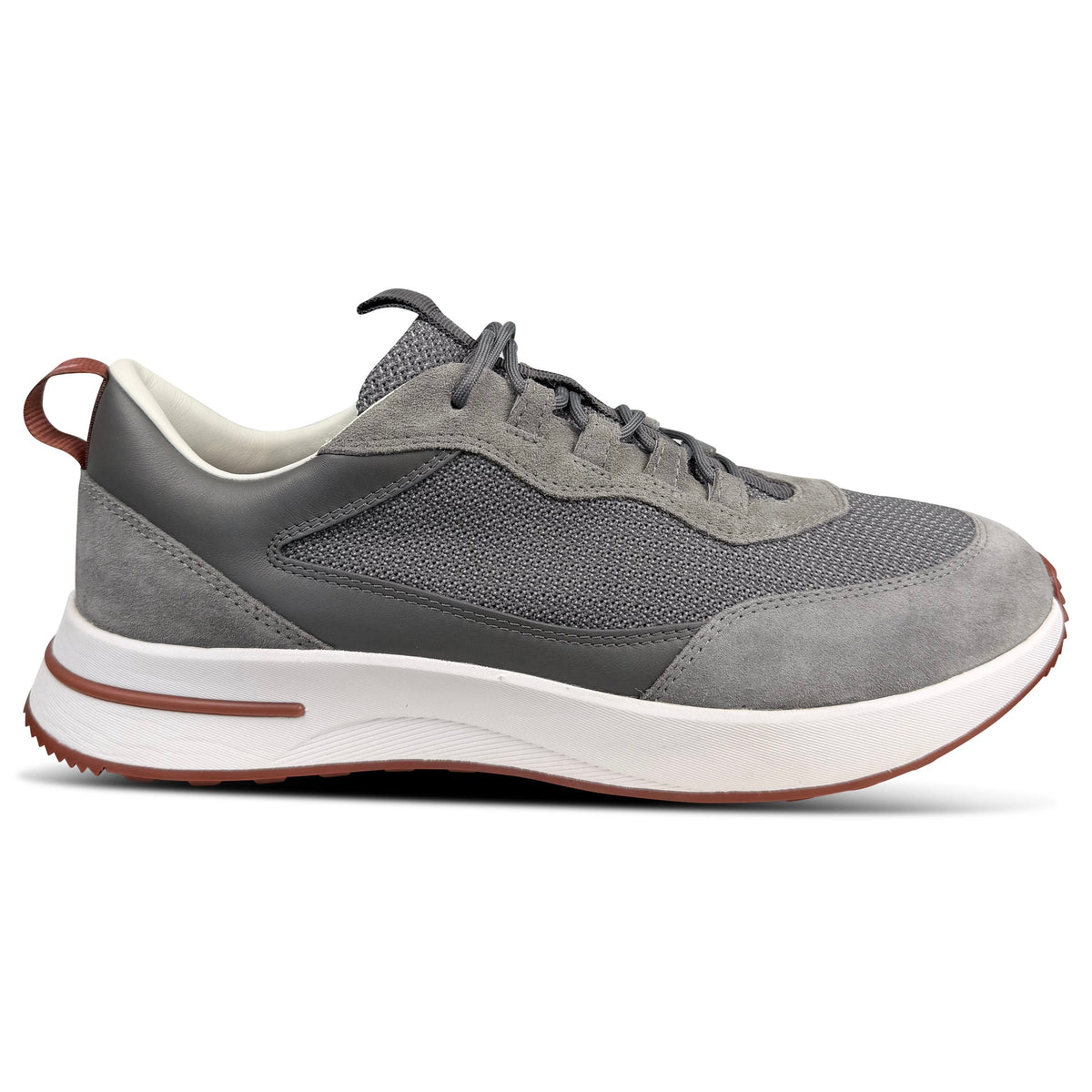 LORO PIANA WEEKEND WALK GREY TRAINER - UK 9 (Fits 9.5) | PRE OWNED - Affluent ArchivesUsed HIGH END DESIGNER CLOTHING