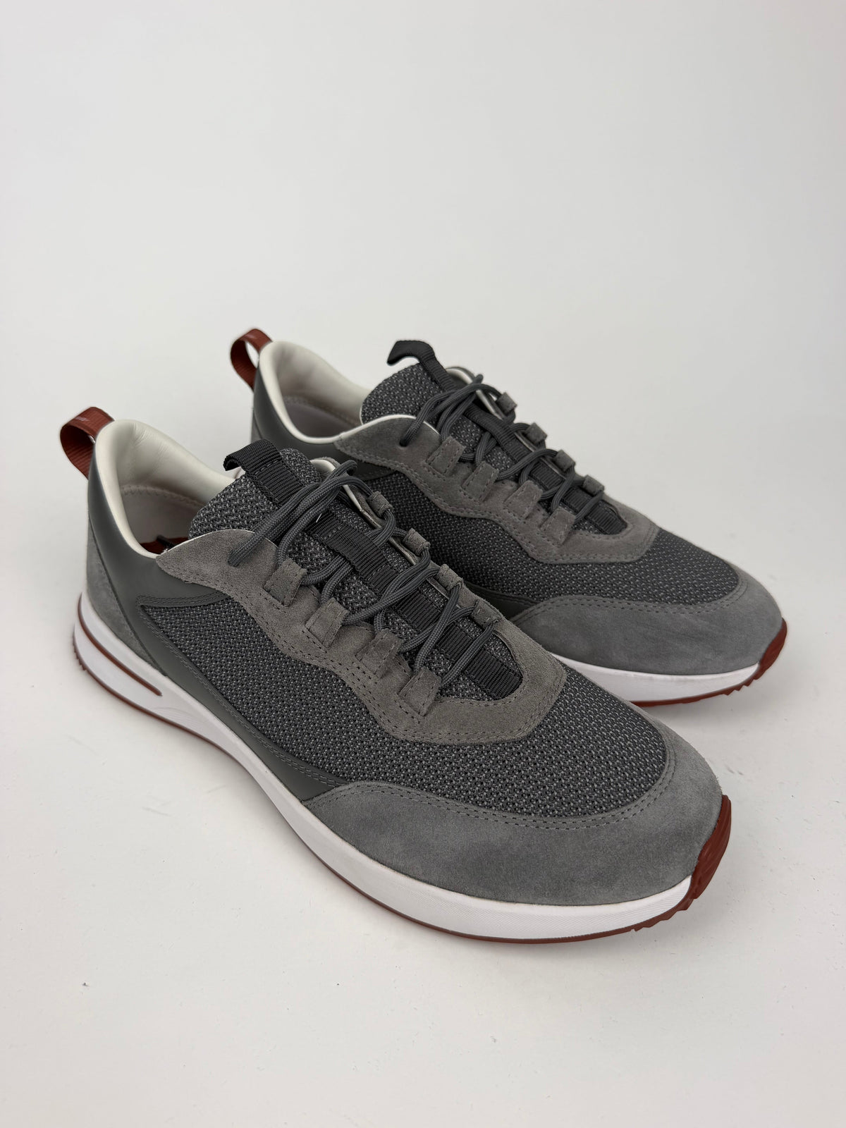 LORO PIANA WEEKEND WALK GREY TRAINER - UK 9 (Fits 9.5) | PRE OWNED - Affluent ArchivesUsed HIGH END DESIGNER CLOTHING