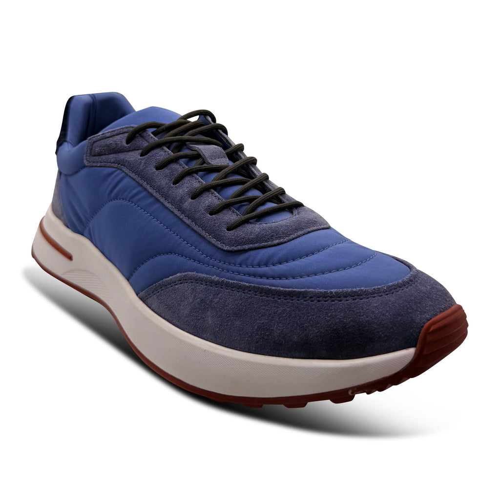 LORO PIANA WEEKEND WALK LIGHT BLUE TRAINER - 10 (Fits 10.5) - Affluent ArchivesUsed HIGH END DESIGNER CLOTHING