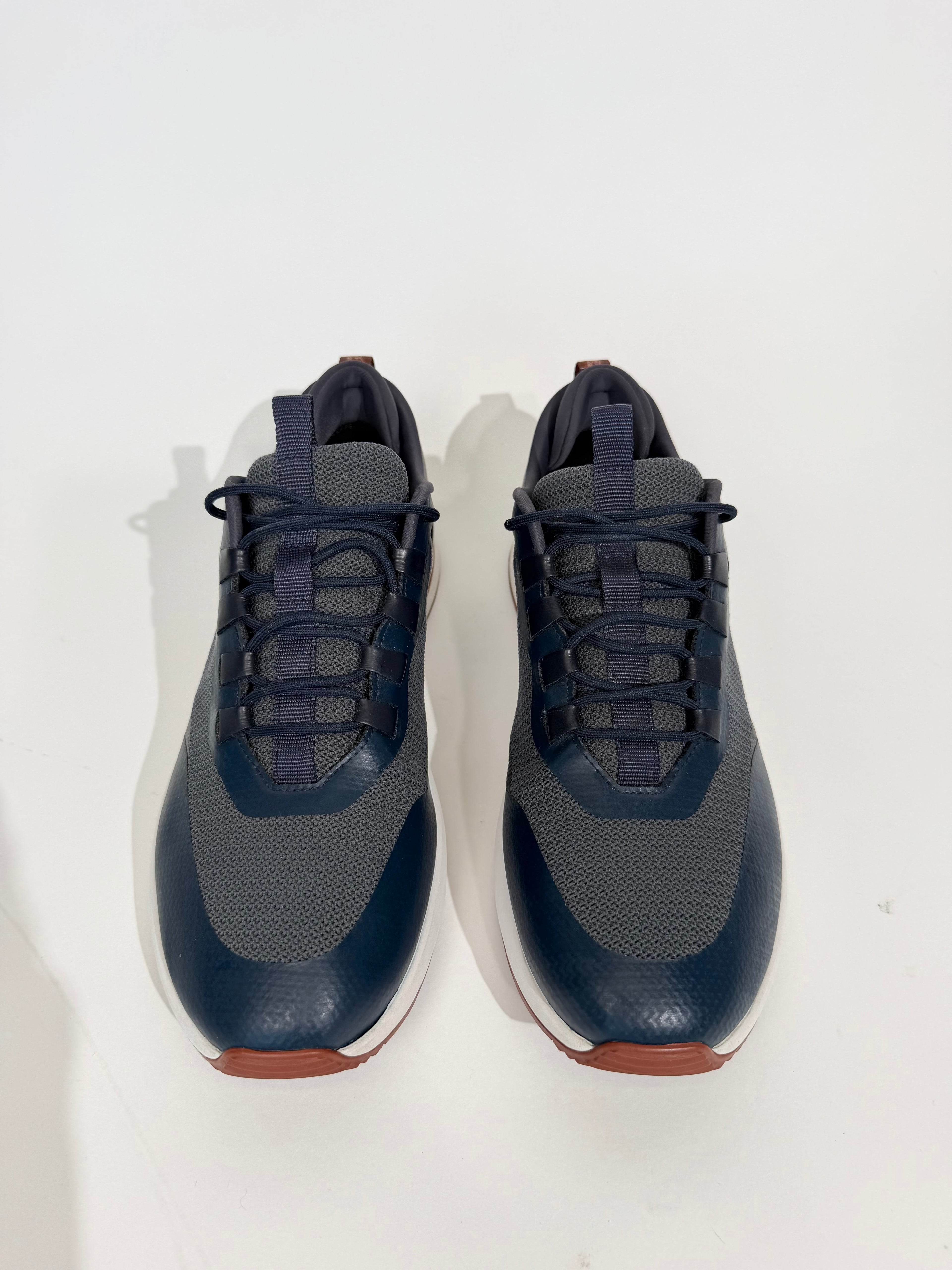 LORO PIANA WEEKEND WALKE EVO NAVY TRAINER - UK 10.5 (Fits 11) | PRE OWNED - Affluent ArchivesUsed HIGH END DESIGNER CLOTHING