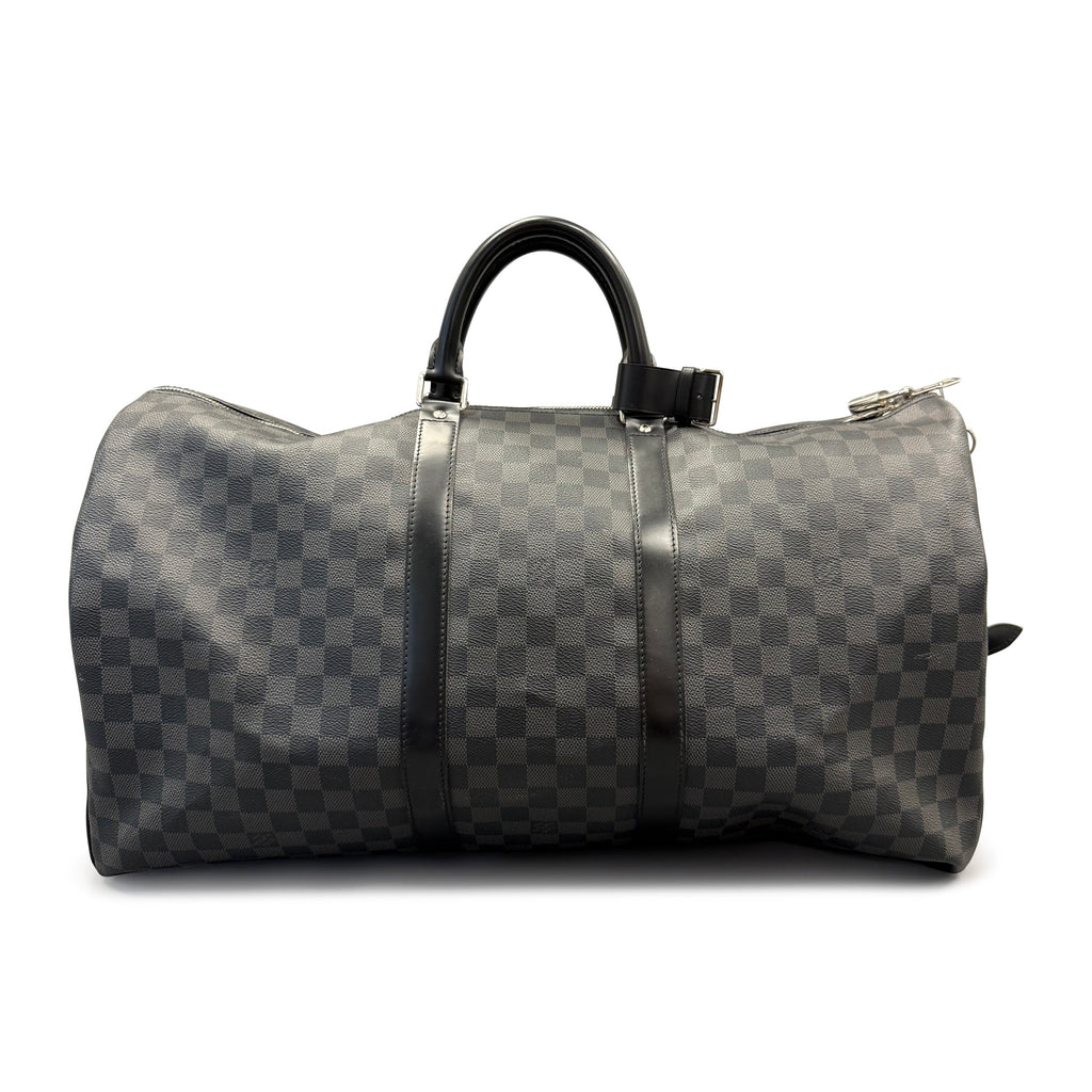 LOUIS VIUITTON DAMIER KEEPALL 55 - Affluent ArchivesUsed HIGH END DESIGNER CLOTHING