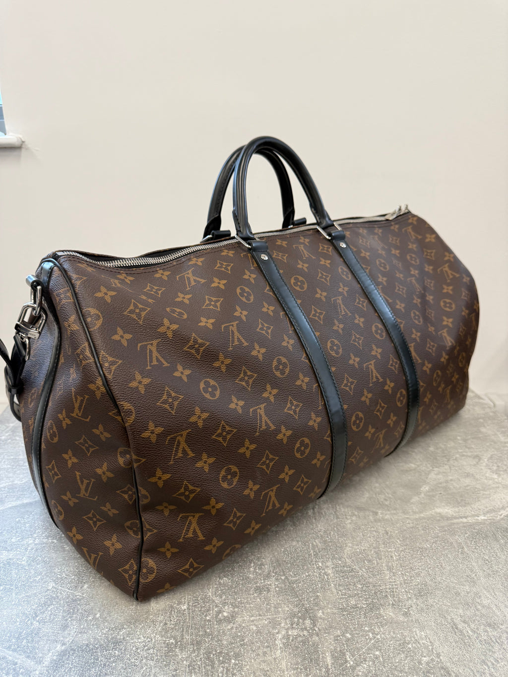 LOUIS VIUITTON MONOGRAM KEEPALL 55 - Affluent ArchivesUsed HIGH END DESIGNER CLOTHING