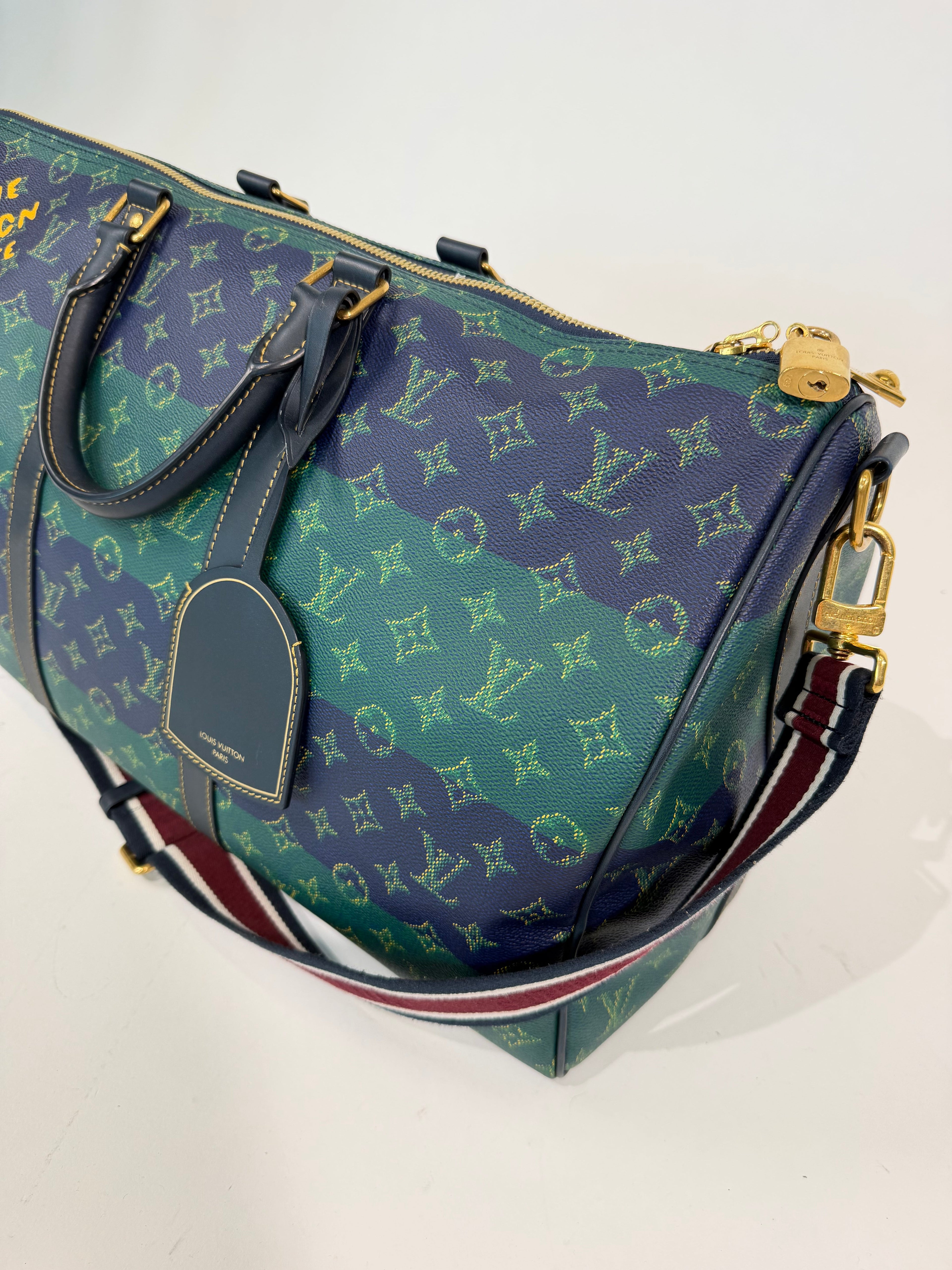 LOUIS VIUITTON MONOGRAM KEEPALL BANDOULIERE 50 | PRE OWNED - Affluent ArchivesUsed HIGH END DESIGNER CLOTHING