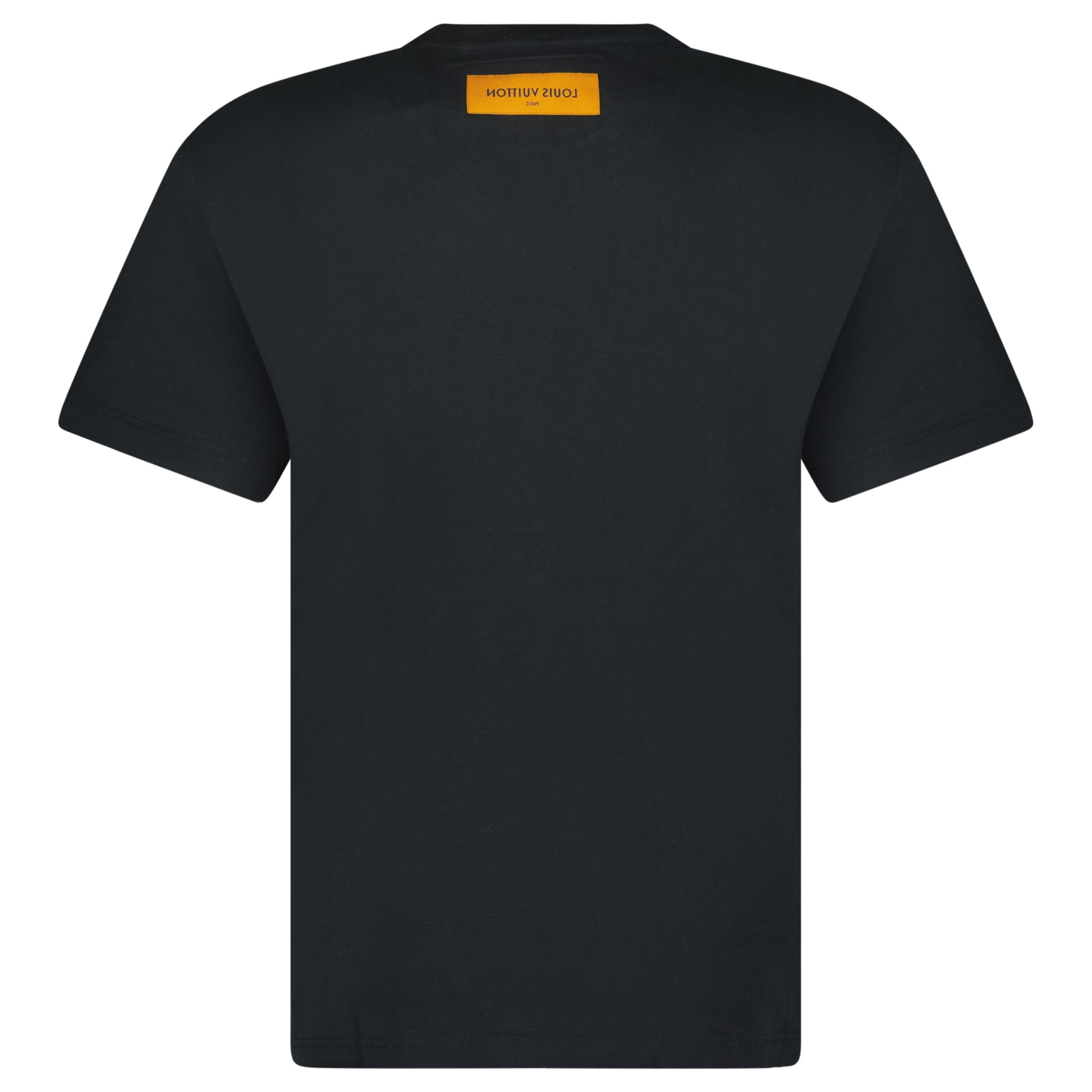 LOUIS VUITTON BLACK / GREEN LOGO T SHIRT - LARGE (NEW) - Affluent ArchivesUsed HIGH END DESIGNER CLOTHING