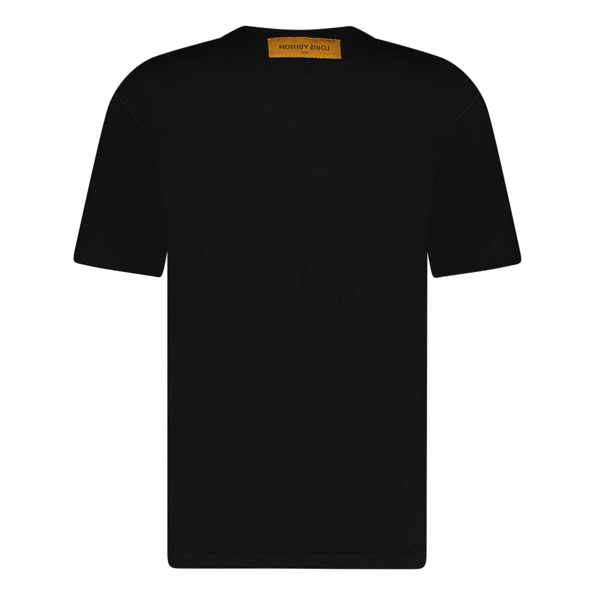 LOUIS VUITTON BLACK LOGO T SHIRT - XXL (Fits L) - Affluent ArchivesUsed HIGH END DESIGNER CLOTHING