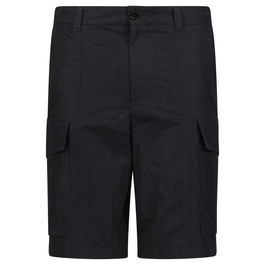 Louis Vuitton Black Monogram Nylon Cargo Shorts - Medium (48) | Pre-Owned