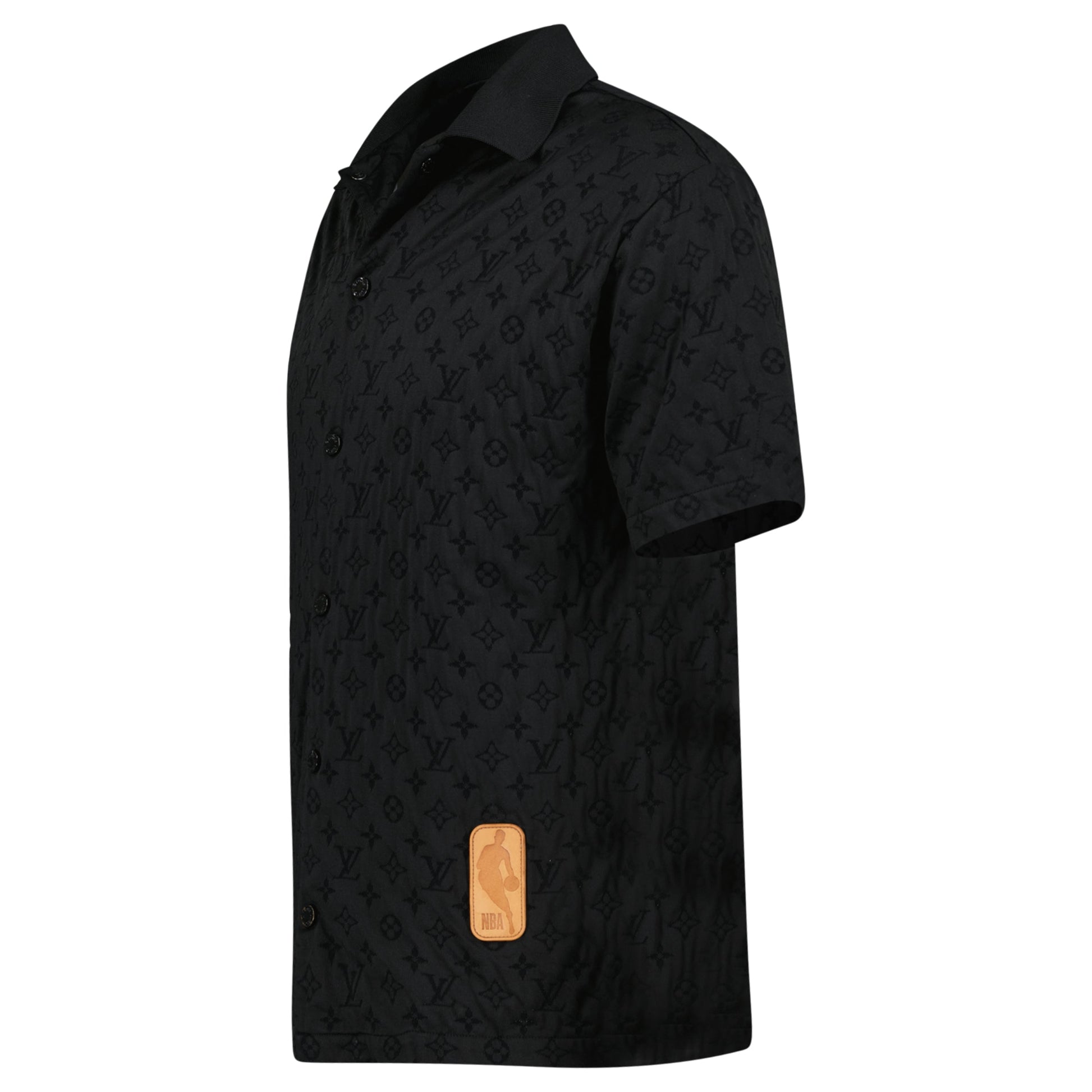 LOUIS VUITTON BLACK NBA SHIRT - MEDIUM - Affluent ArchivesUsed HIGH END DESIGNER CLOTHING