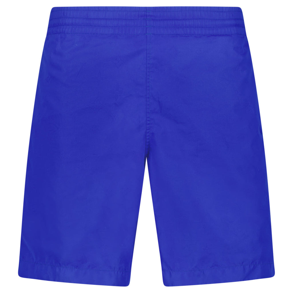 LOUIS VUITTON BLUE MONOGRAM SWIM SHORTS - SMALL (28/30W) - Affluent ArchivesUsed HIGH END DESIGNER CLOTHING