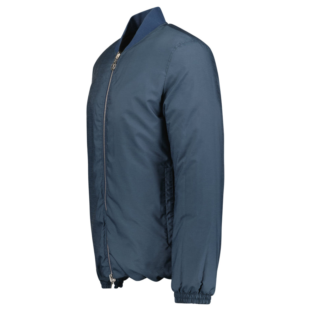 LOUIS VUITTON BLUE REVERSIBLE JACKET - LARGE - Affluent ArchivesUsed HIGH END DESIGNER CLOTHING