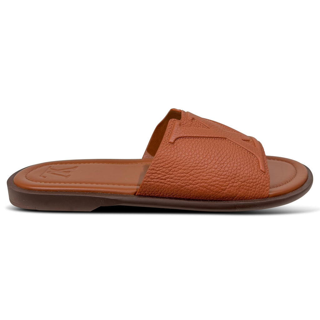 LOUIS VUITTON BROWN PORTOFINO MULES - UK 9.5 (Fit 10.5) | PRE OWNED - Affluent ArchivesUsed HIGH END DESIGNER CLOTHING