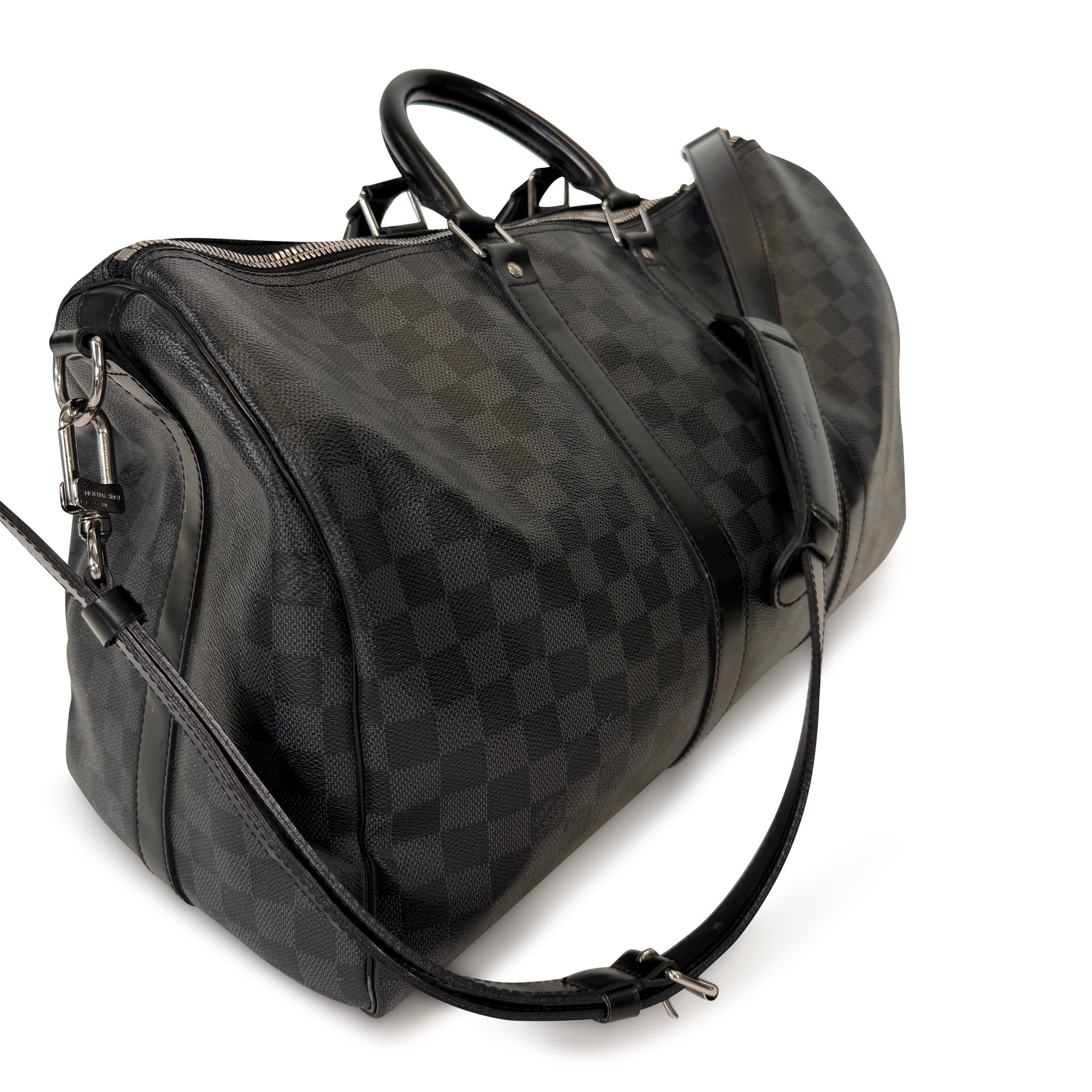 LOUIS VUITTON DAMIER KEEPALL 45 - Affluent ArchivesUsed HIGH END DESIGNER CLOTHING