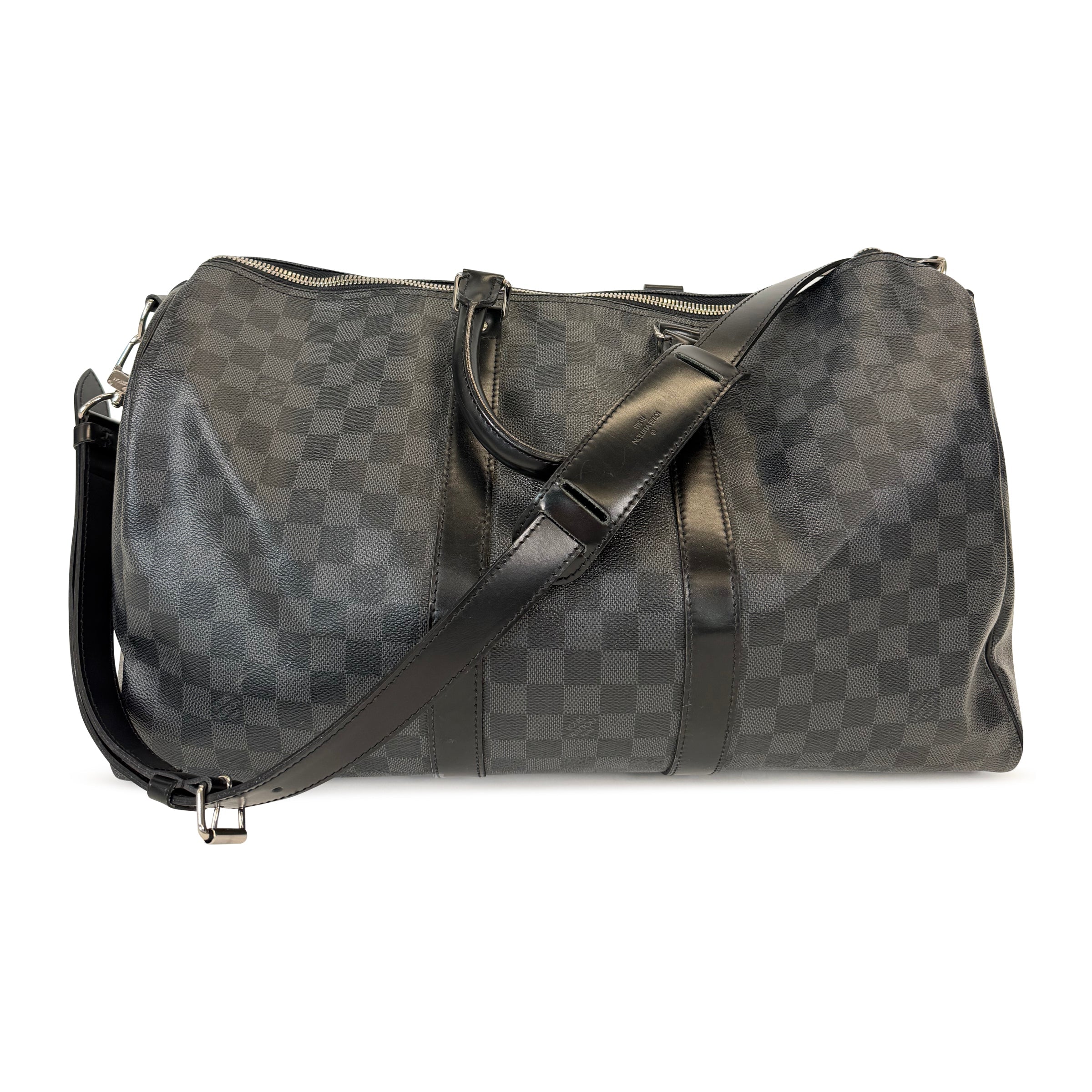 LOUIS VUITTON DAMIER KEEPALL 45 - Affluent ArchivesUsed HIGH END DESIGNER CLOTHING