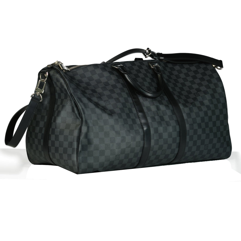 LOUIS VUITTON DAMIER KEEPALL 55 - Affluent ArchivesUsed HIGH END DESIGNER CLOTHING