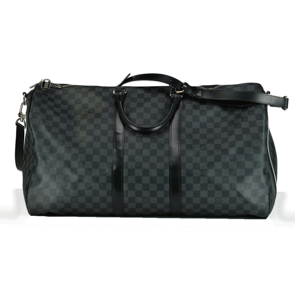 LOUIS VUITTON DAMIER KEEPALL 55 - Affluent ArchivesUsed HIGH END DESIGNER CLOTHING