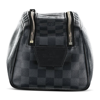 LOUIS VUITTON DOUBLE ZIP DAMIER WASH BAG - Affluent ArchivesUsed HIGH END DESIGNER CLOTHING