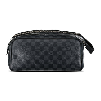 LOUIS VUITTON DOUBLE ZIP DAMIER WASH BAG - Affluent ArchivesUsed HIGH END DESIGNER CLOTHING