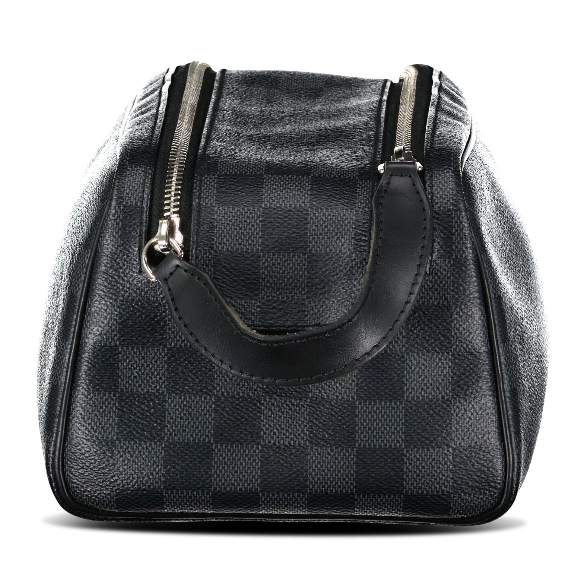 LOUIS VUITTON DOUBLE ZIP DAMIER WASH BAG - Affluent ArchivesUsed HIGH END DESIGNER CLOTHING
