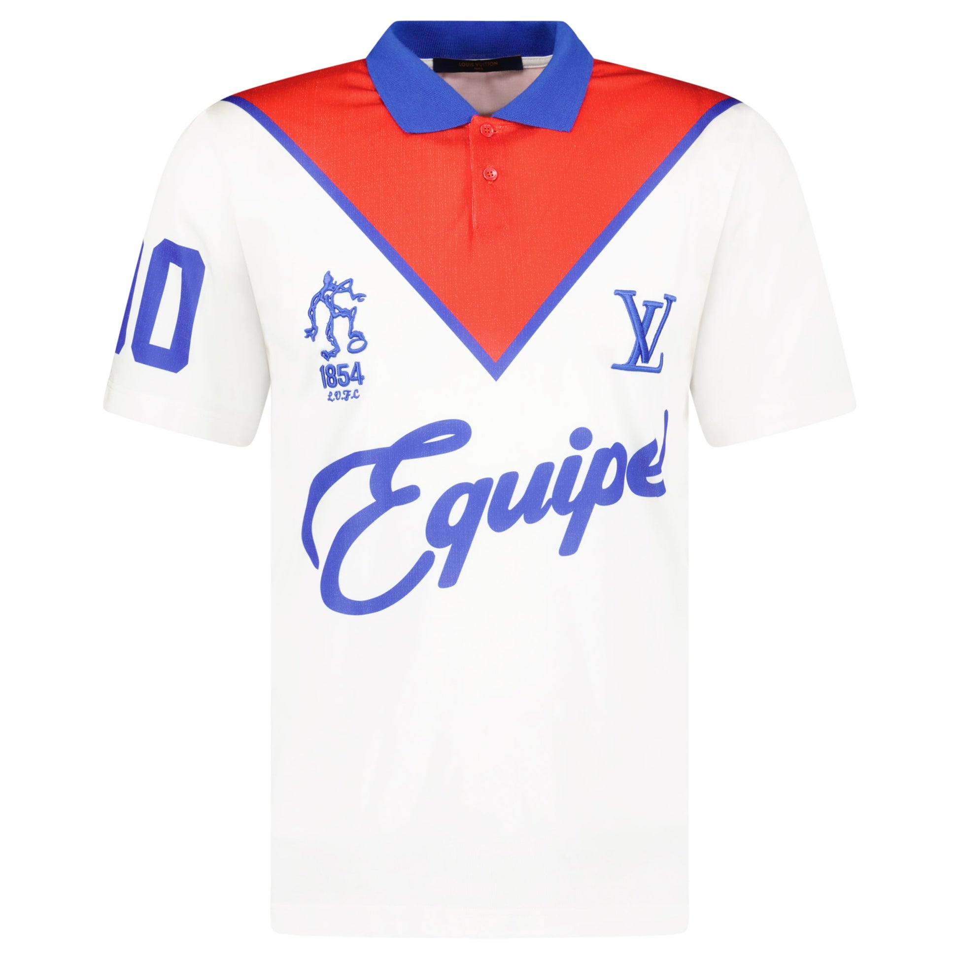 LOUIS VUITTON EQUIPE LV POLO - MEDIUM - Affluent ArchivesUsed HIGH END DESIGNER CLOTHING